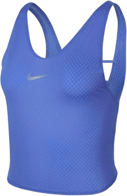 Nike Miler Summer Breathe Crop Tank Top Womens Active Shirts & Tees Size