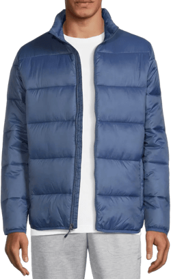 Men's Long Sleeve Puffer Jacket