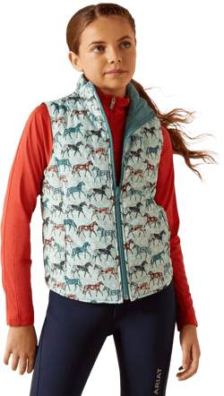 ARIAT Boys' Bella Reversible Insulated Vest