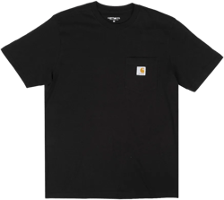 CARHARTT WIP SS POCKET TEE BLACK