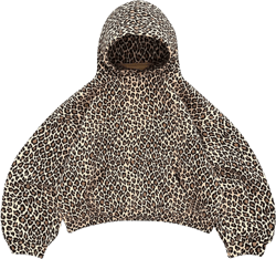 Oversized Leopard Hoodie Cheetah Print Sweatshirt Pullover Long Sleeve Casual Loose Fit Fall Y2k Graphic Hoodies Large Standard Hoodie
