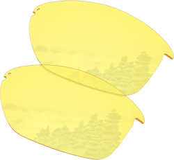 SmartVLT Women's Replacement Lenses for Oakley Unstoppable OO9191 Sunglass - More Options Hd Yellow Non-Polarized