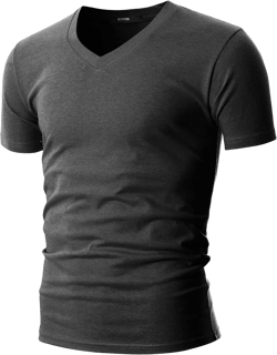 GIVON Men’s Slim Fit V-Neck Cotton T-Shirt – Soft 100% Cotton Short Sleeve Tee – Lightweight Casual Layer Top