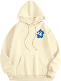 Sweatshirts for Teen Girls Comfort Hoodies for Anxiety Letter Graphic Drawstring Oversized Hoodies Long Sleeve Thermal Pullovers Cute Preppy Sweatshirts Aesthetic Hoodies Beige