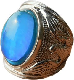 Mood Ring Changing Color for Adults Eagle Men Large Ring Antique Stainless Steel Vintage Statement Rings US size 11 12 13 11#