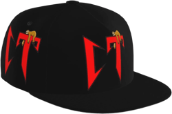 Baseball Cap Natanael Rapper Cano Flat Bill Brim Snapback Hats Hip Hop Hat Adjustable Dad Hat Trucker Hats Unisex Black