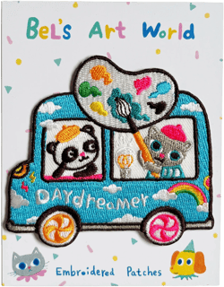 Day dreamer - artist truck Iron On Patch