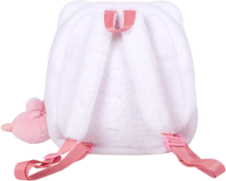 3Pcs Cute Plush Mini Backpack for Girls Cartoon Cat Kindergarten Schoolbag Kawaii Small Bookbag for Kids Girls Students Teen Toddler Casual Travel Daypacks (Pink Cat)