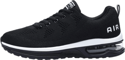 Women Tennis Running Shoes Fashion Walking Sneakers Gym Athletic Sport Fitness Black US 10 B(M)
