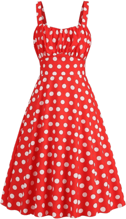 Women Vintage Sleeveless Solid Floral Ruched Summer Cute A-Line Flowy Swing Midi Dress Beach Dresses Large J014-red