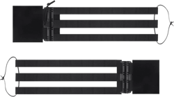 Tacticals Cummerbund Quick Release Buckle Set Kits 3-Band for CPC NCP Airsofts Vest Plate Carriers Mounting Strap Quick R Black