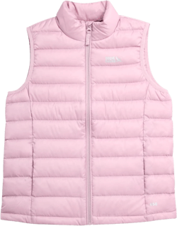 Eddie Bauer Kids' Down Vest - CirrusLite Weather Resistant Quilted Bubble Puffer Vest for Boys and Girls (5-20) Keepsake Lilac 14-16