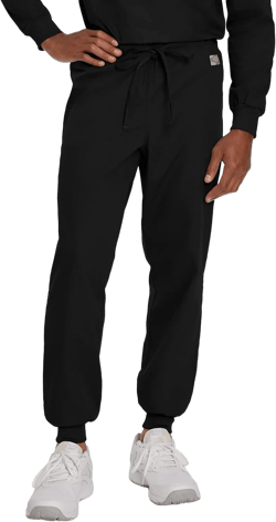 Landau Scrub Zone Unisex Relaxed Fit No-Pocket Jogger Scrub Pants LB404