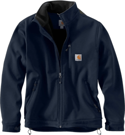 Carhartt mens Rain Defender Relaxed Fit Heavyweight Softshell Jacket XX-Large Tall Navy