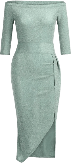 Evening Dresses for Women Elegant Long Sleeve Sequin Mini Dresses Sexy Ruched Bodycon Sparkly Glitter Cocktail Party Dresses : Clothing, Shoes & Jewelry
