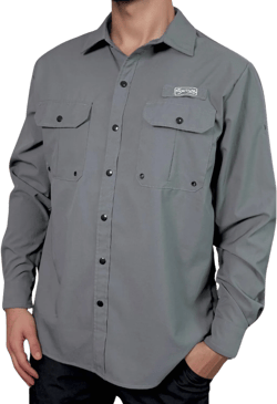 Men's UV UPF 50+ Sun Protection Long Sleeve Shirt, Fishing Shirts for Men, Poncho Shirts for Men, Button Up Shirts for Men