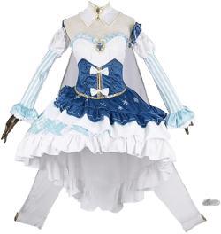 Anime Cosplay Costume Snow Cosplay Dress Uniform Outfit Full Set Halloween Party Suit With Sock