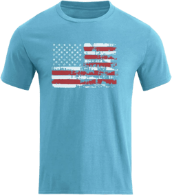 H HYFOL Men's Graphic T-Shirts USA Flag 100% Cotton Short Sleeve American Patriotic Crewneck Casual Regular Tee Shirts 4X-Large 1-crystal Blue