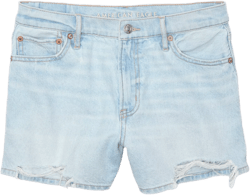 AE Strigid Super High-Waisted Relaxed Ripped Denim Short