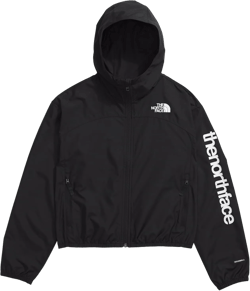 THE NORTH FACE Girls' Never Stop Hooded Windwall Jacket X-Large Tnf Black