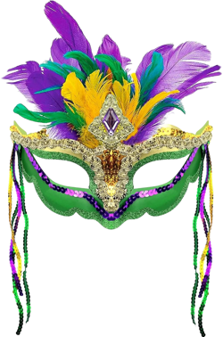 Mardi Gras Mask Masquerade Feather Mask Women,Sequin Feather Mask,Halloween Carnival Masquerade Decoration