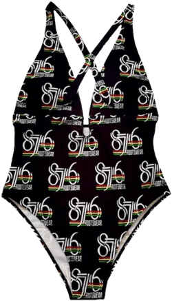 876ReggaeStripes Swimsuit
