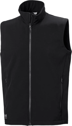 Helly-Hansen Men's Workwear Manchester 2.0 Zip In Fleece Vest 3X-Large Black