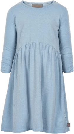 Creamie Blue Jersey Dress
