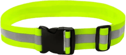 Reflective Belt Elastic Armband Wristband Stretchy Material for Running, Cycling, Biking, Walking with Free Arm Bands. Best Safety Gear for Men and Women Outdoor Activities