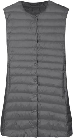 LCMTWX Red Puffer Vest Coat Vest With Hood Sleeveless Warm Down Coat With Pockets Quilted Vest Down Full-Zip Hooded Black X-Small Grey-h