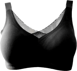 Seamless Mastectomy Bra Full Coverage Pocket Bra for Breast Prosthesis,Women Post Surgery Wireless Daily Bralette