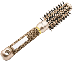 Roller Round Hair Brush Hair Comb for Men Natural Hair Brush Anti-static Curling Comb Natural Boar Bristle Hair Brush Round Brush for Blow Drying Hair Straightener Massage Comb Man Size 4 Picture 1