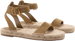 Studded leather sandals