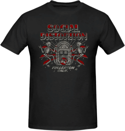 Men's T Shirt Cotton Tee Basic Short Sleeve Crewneck Shirt Tops Black