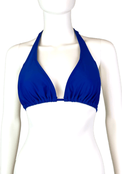 City Streets Royal Blue Bikini Top