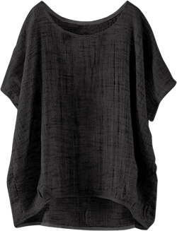 Generic Womens Cotton Linen T Shirts Loose Fit Summer Short Sleeve Round Collar Boxy Tops Comfy Casual Gauze Tops Blouses at Amazon Women’s Clothing store