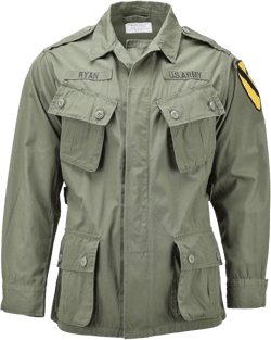 U.S. Military style Jacket Miltec Olive Drab M64 Vietnam jungle uniform lightweight military BDU XX-Large Green