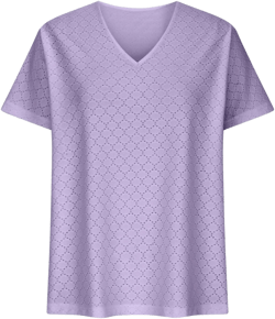 Lightweight Womens Solid Shirt Casual V Neck T-Shirt Loose Oversize Short Sleeve Blouse 2025 Boxy Summer Work Tee A01-purple Medium