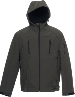 Calvin Klein Olive Green Hooded Jacket , Size 2XLarge