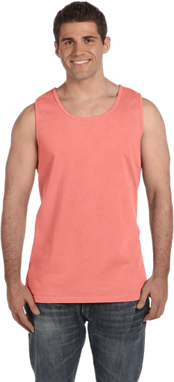 Comfort Colors Ringspun Garment-Dyed Tank, 3XL, Watermelon