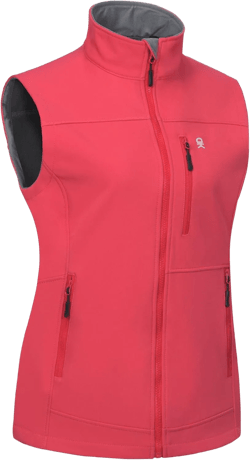 Little Donkey Andy Women's Lightweight Golf Vest Warm Outdoor Sleeveless Jacket for Hiking Travel Running Casual