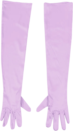 SILK GLOVES LILAC