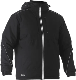 Bisley Heavy Duty Dobby Jacket With Quilited Lining (BJ6843) (Clearance)