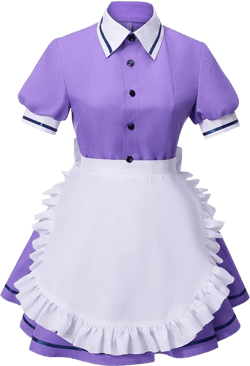 MIAOCOS S Kaho Hinata Cosplay Costumes Blue Maid Lolita Dress Uniforms Adult School Girl Skirt Carnivals Party Halloween Show Large Purple Dress