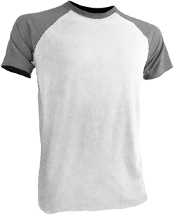 Big and Tall - Raglan Baseball Short Sleeve Shirts for Men - Heavy Weight - RCSS