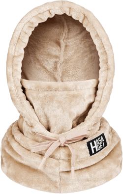 Ski Mask for Women Balaclava Women Men Windproof Thermal Hood Winter Neck Warmer with Plush Apricot at Amazon Women’s Clothing store