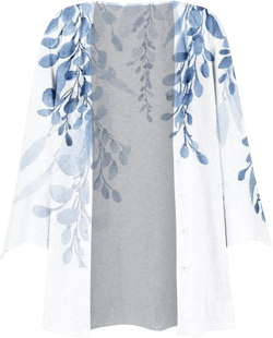 Cardigan Sweaters for Women Lightweight 3/4 Sleeve Open Front Plus Size Floral Print Cardigan Fall Clothes Women Beach Cover Up Draped Ruffles Cardigan Cruise Outfits (Gold,3XL)