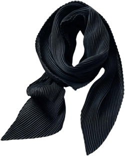 Square Pleated Silk Scarf Women Satin Hijab Scarves Muslim Bandana Female Shawl Wrap Headband Foulard One Size 8
