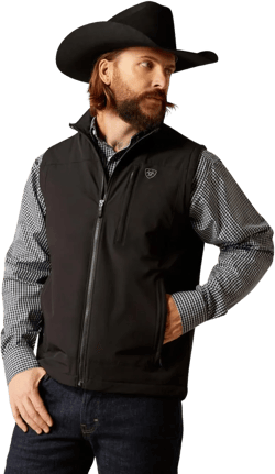 ARIAT Men Pioneer Stretchshell Vest X-Large Black
