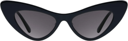 Veda Tinda Vision Cat Eye Sunglasses for Women Tinted Polarized Retro Rave Large Cateye Vintage Womens Glasses UV Protection C22 Super Dark